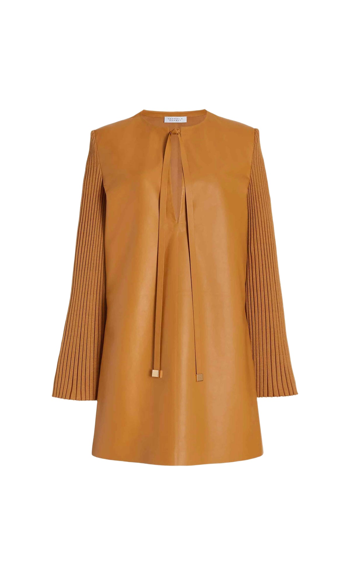 Cashew / Robe Beko en cuir - Cashew