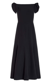 Black / Robe Eda en soie - Black