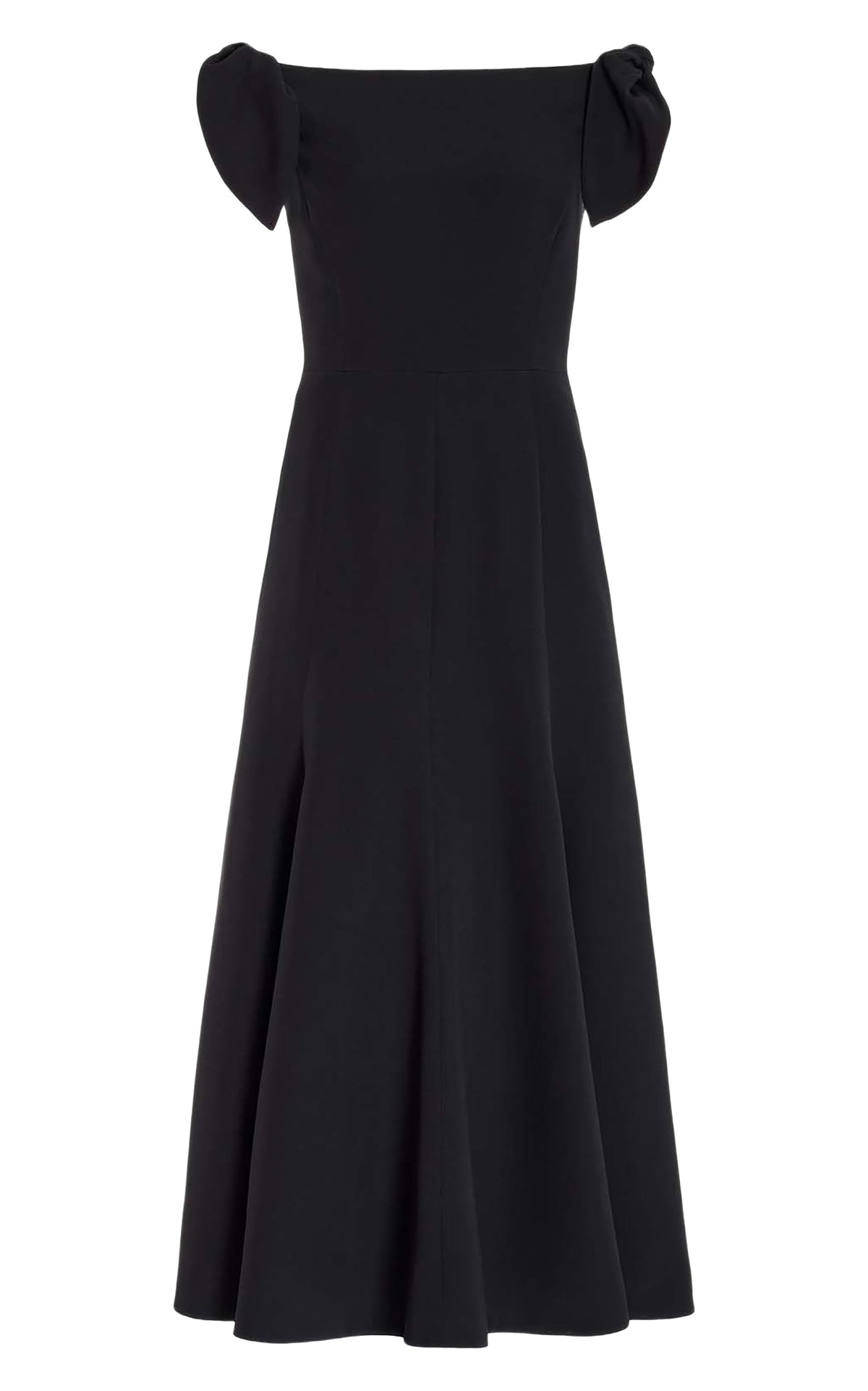 Black / Robe Eda en soie - Black
