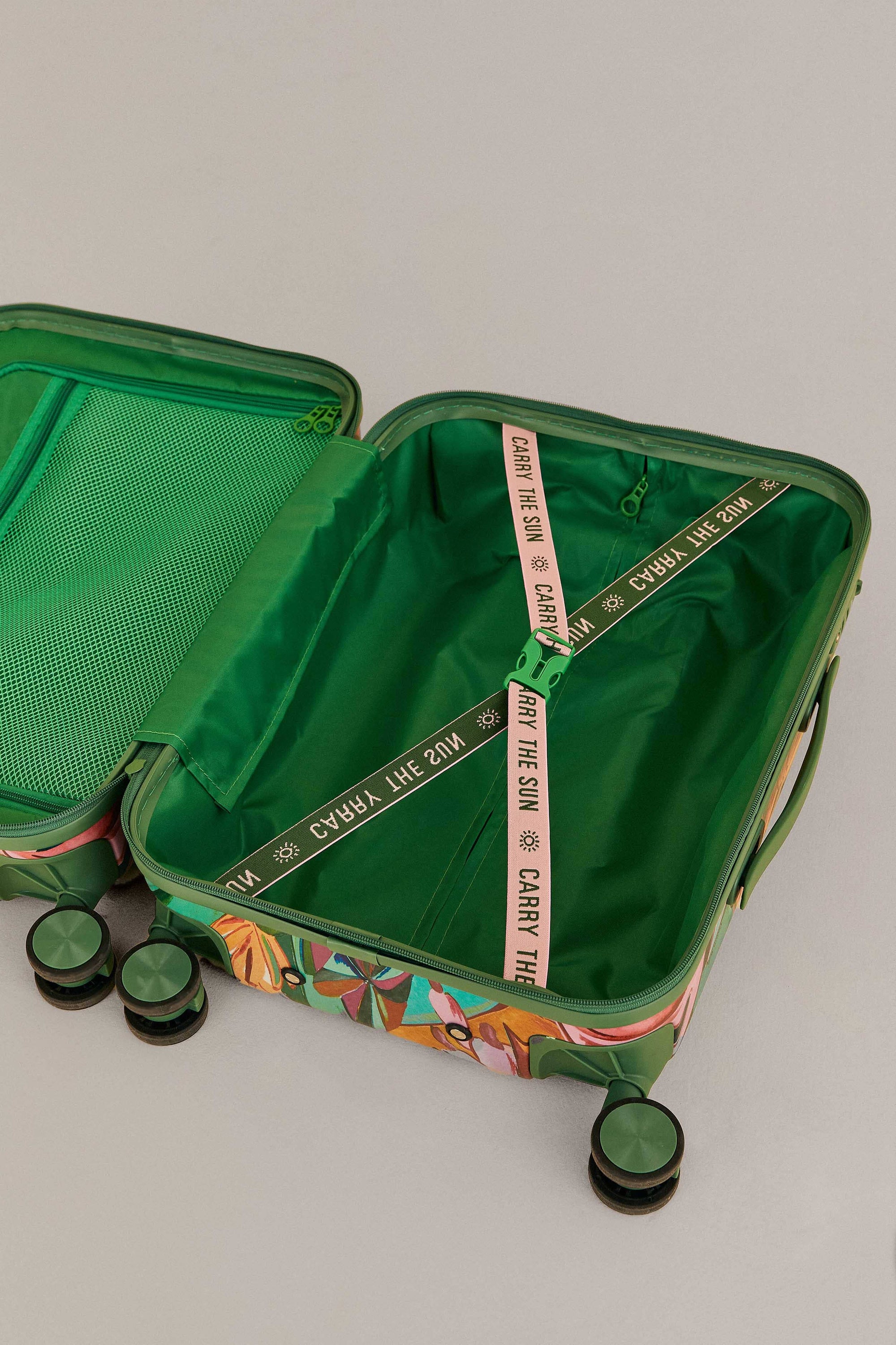 MEDIA OFF LINE_Valise cabine Banana Foliage - Vert