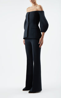 Black / Veste Sawyer en laine - Black