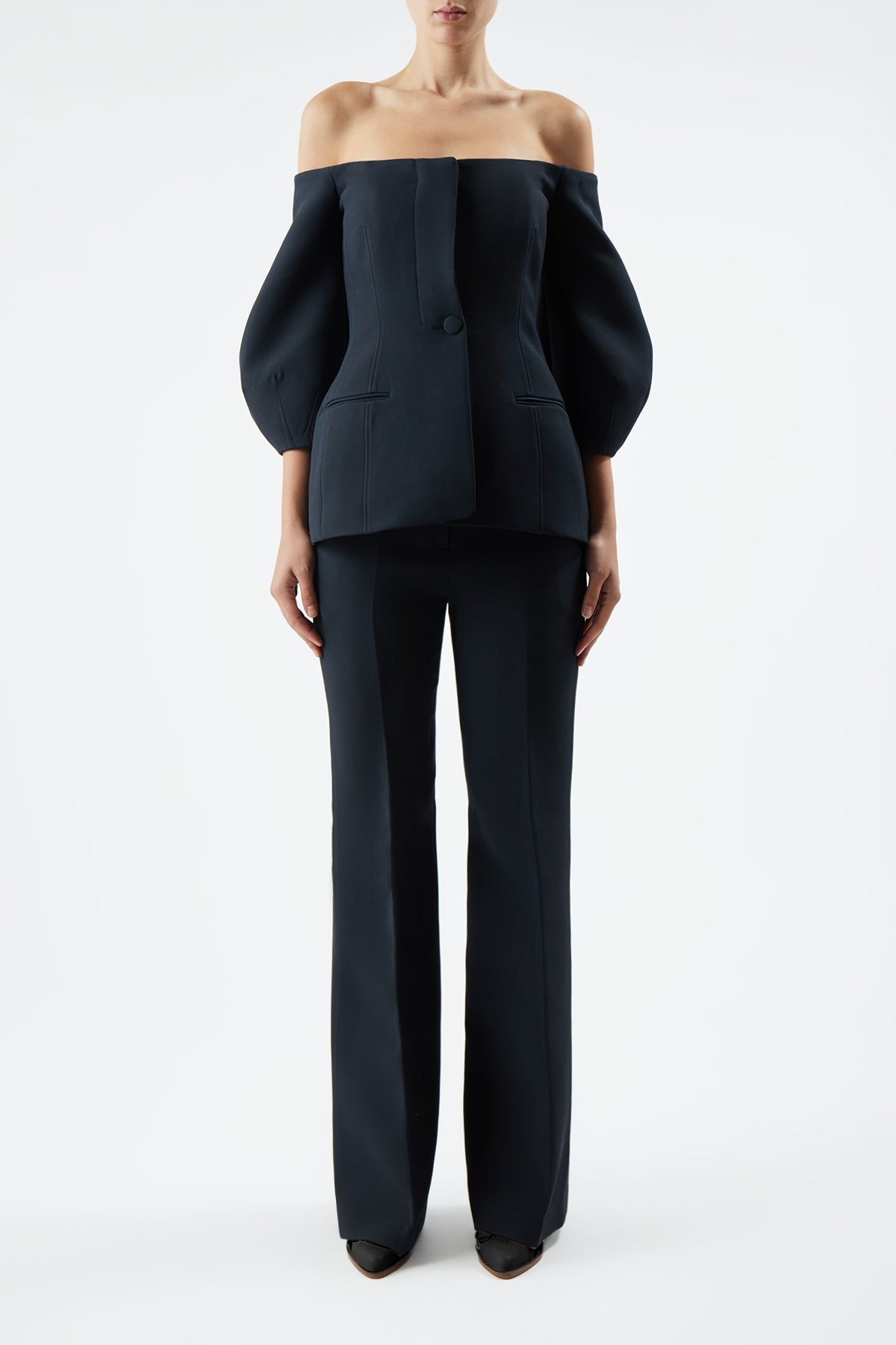 Black / Veste Sawyer en laine - Black