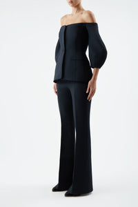 Black / Veste Sawyer en laine - Black
