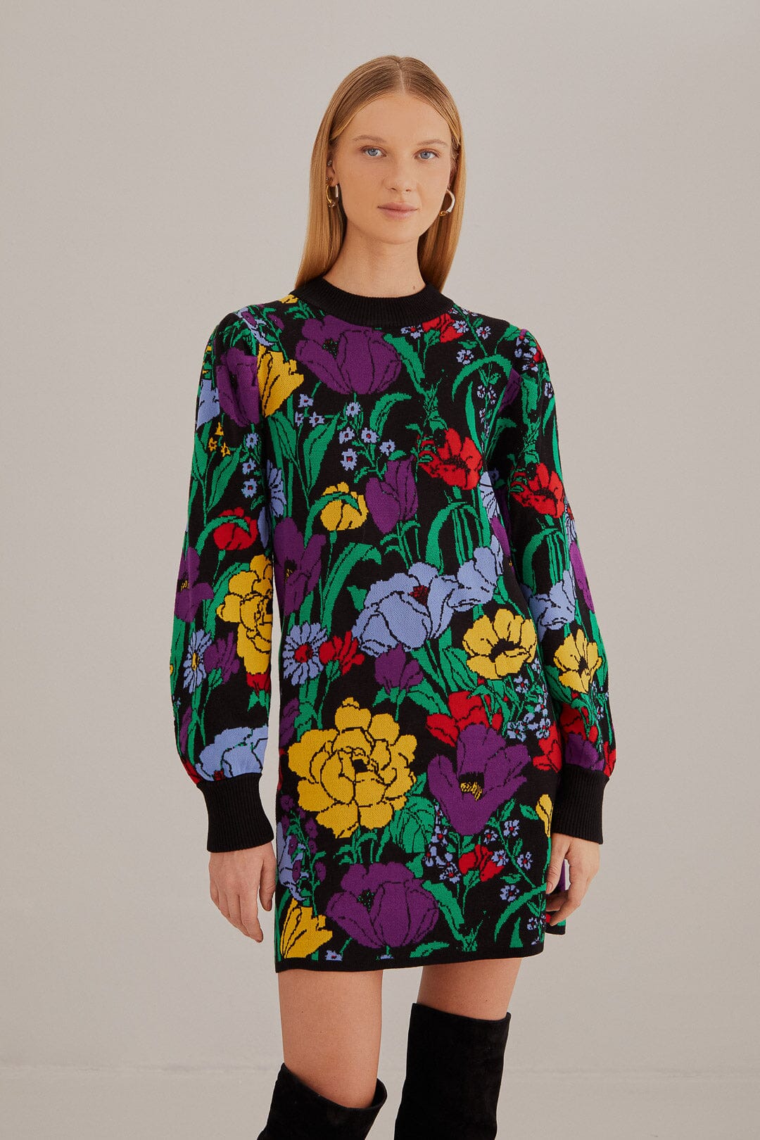 NEW_Bucolic Garden Black Robes courtes - Bucolic Garden Black
