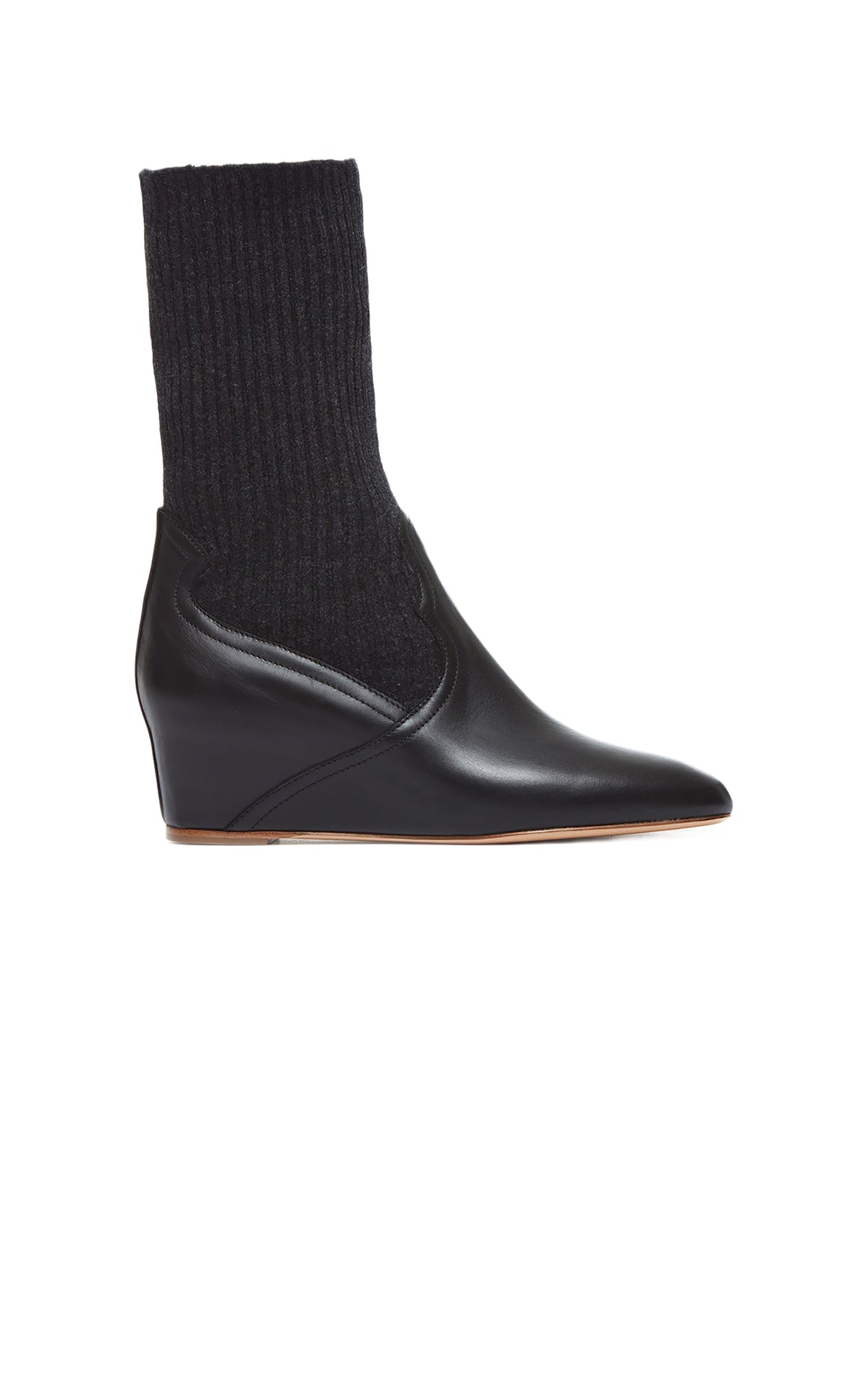 Black / Bottines Abner 50 en cuir - Black