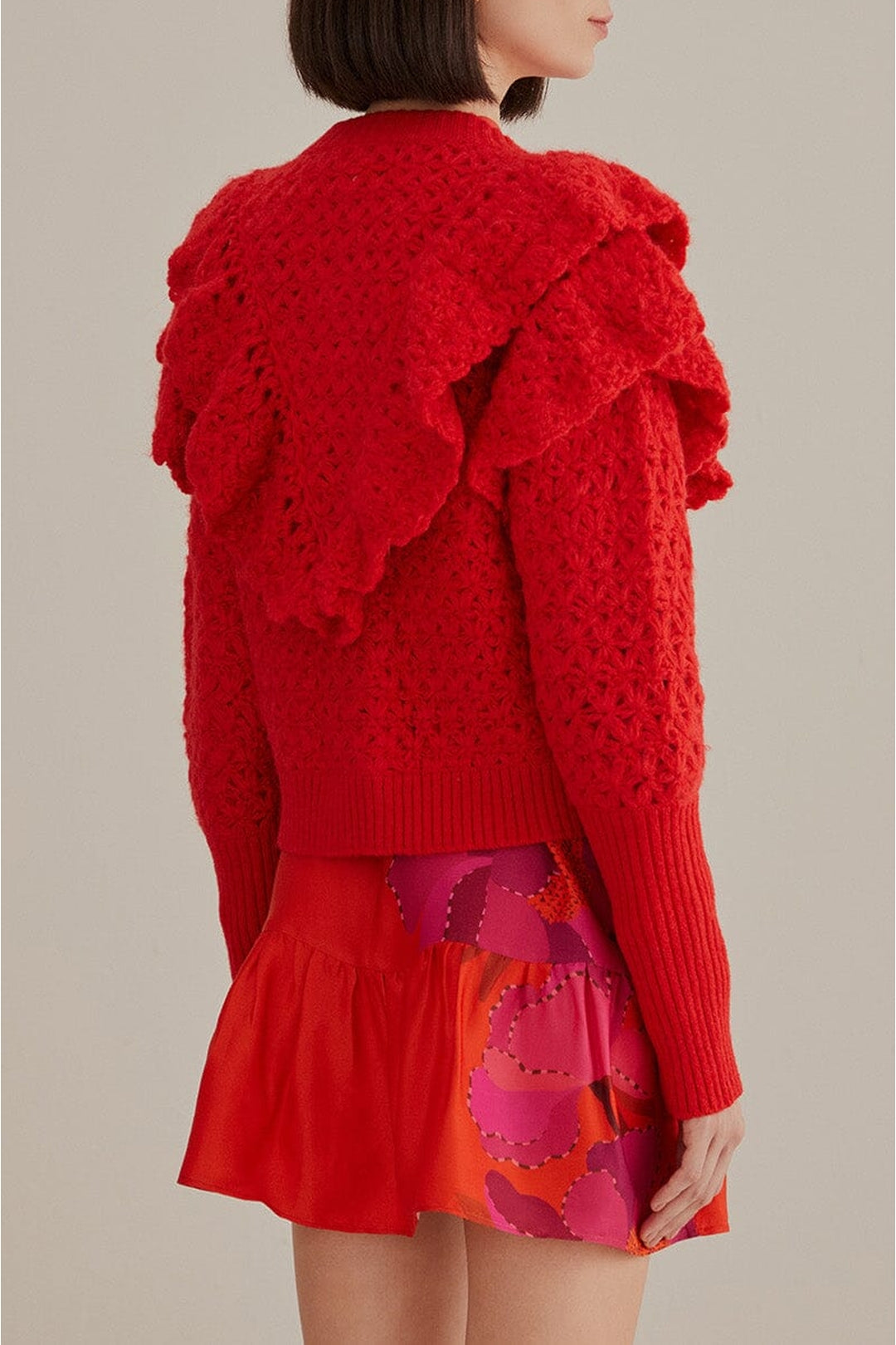 DJV_Red Cardigans & Pulls - Red