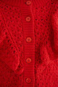 DJV_Red Cardigans & Pulls - Red