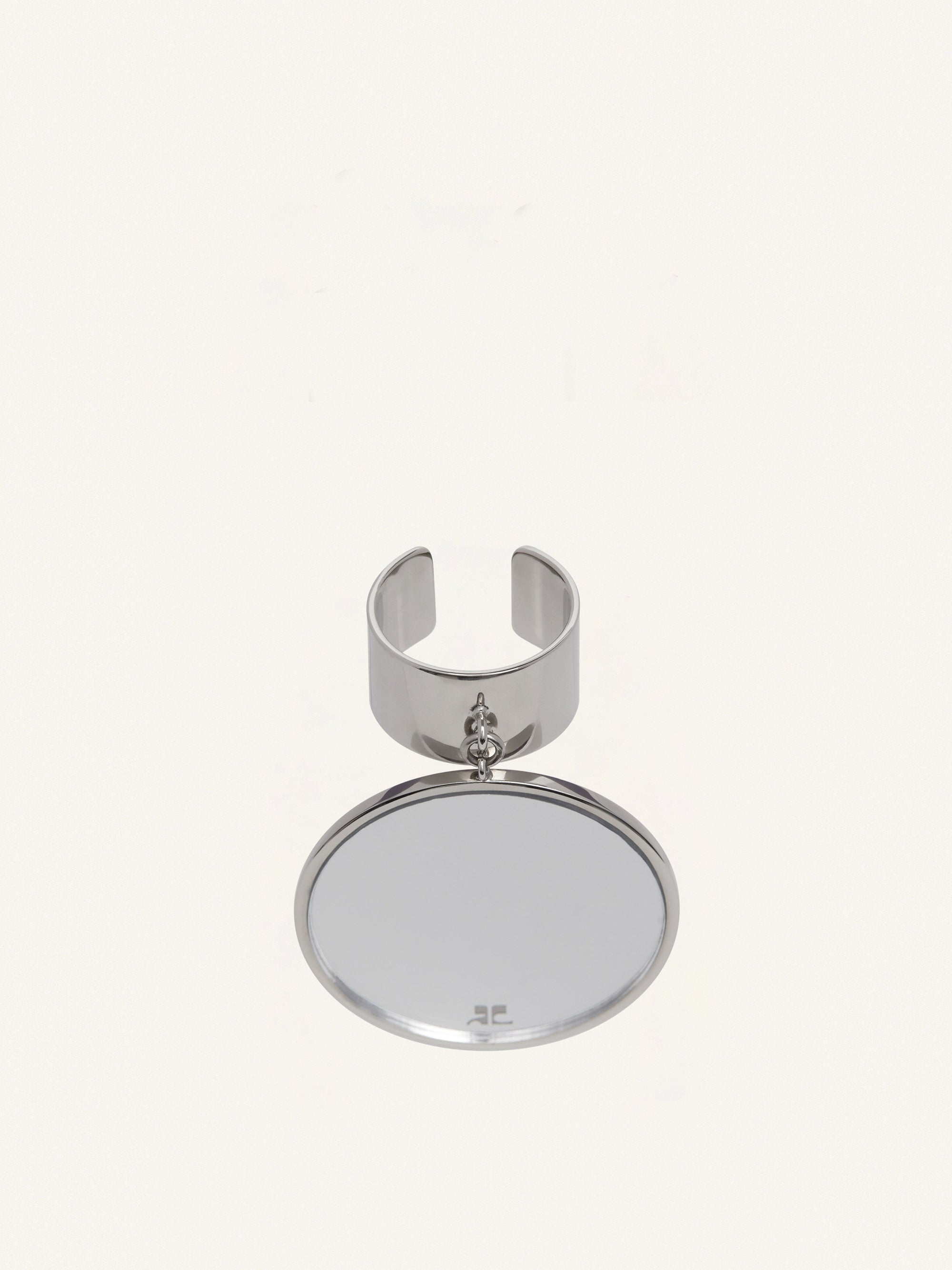 8pcs NEW / BAGUE MIROIR  - Silver