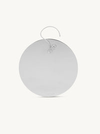 1pcs NEW / BOUCLE D'OREILLE CERCLE  - Silver