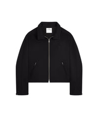 7pcs NEW / BOMBER ZIPPÉ EN LAINE - Black