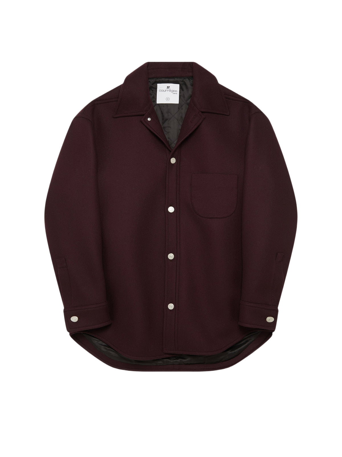 PRIX MARQUE : 150 / OVERSHIRT QUILTED WOOL-S