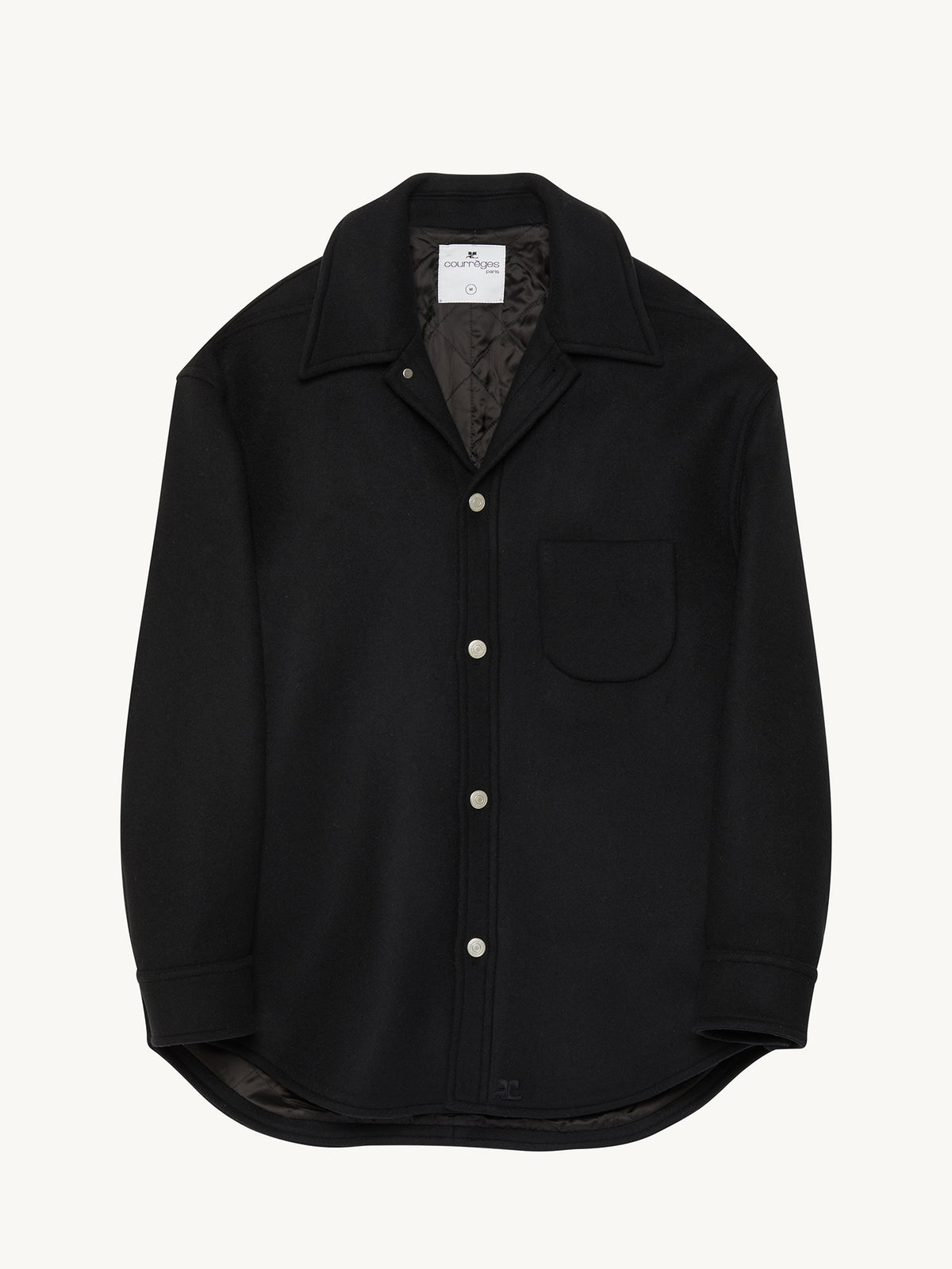 PRIX MARQUE : 150 / OVERSHIRT QUILTED WOOL-M