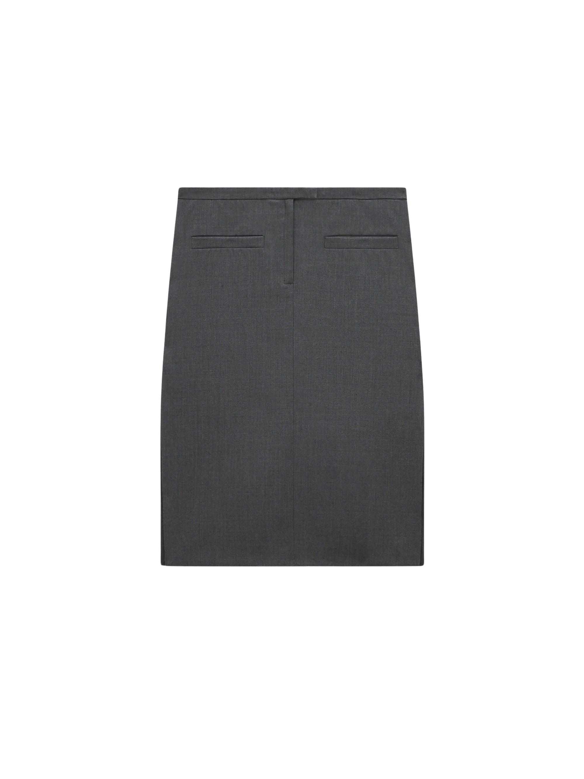 25pcs RELIQUAT 220€ / Jupe b-skirt en laine - Steel grey
