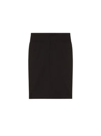 13pcs RELIQUAT 220€ / Jupe à double fente en laine - Black