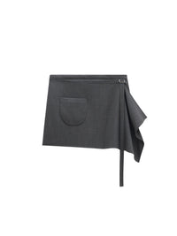 48pcs NEW / MINI JUPE PANNEAU EN LAINE - Steel grey