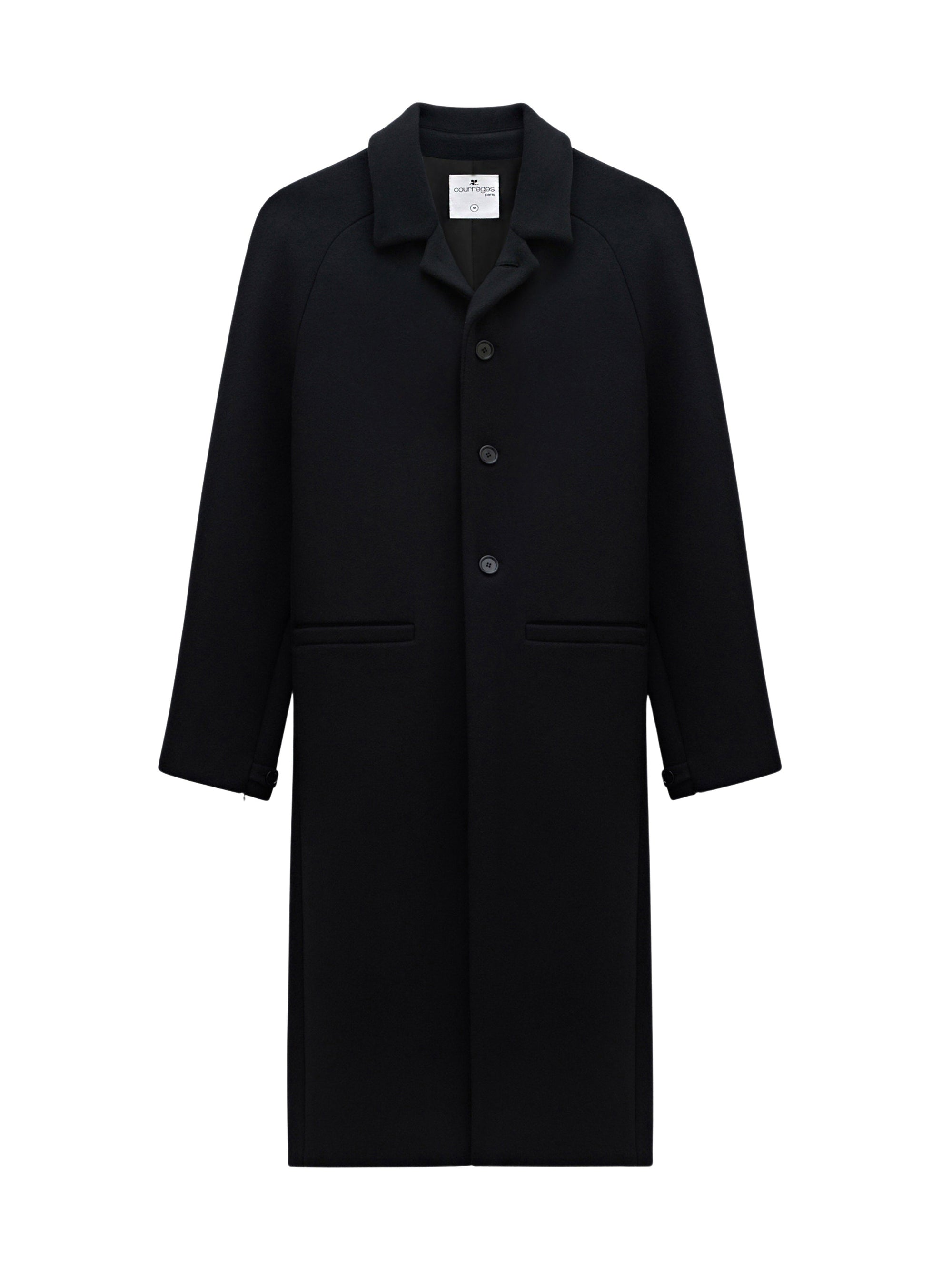 8pcs RELIQUAT 590€ / Manteau en laine - Black