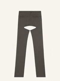 PANTALON TAILLEUR TUBE EN LAINE