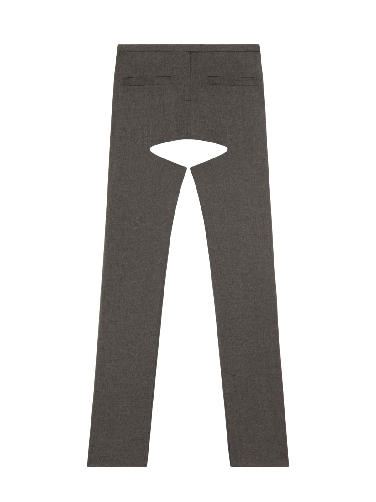 PRIX MARQUE : 180 / PANTALON TAILLEUR TUBE EN LAINE