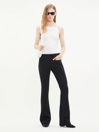 TAILORED PANTS HERITAGE POCKETS CREPE-36