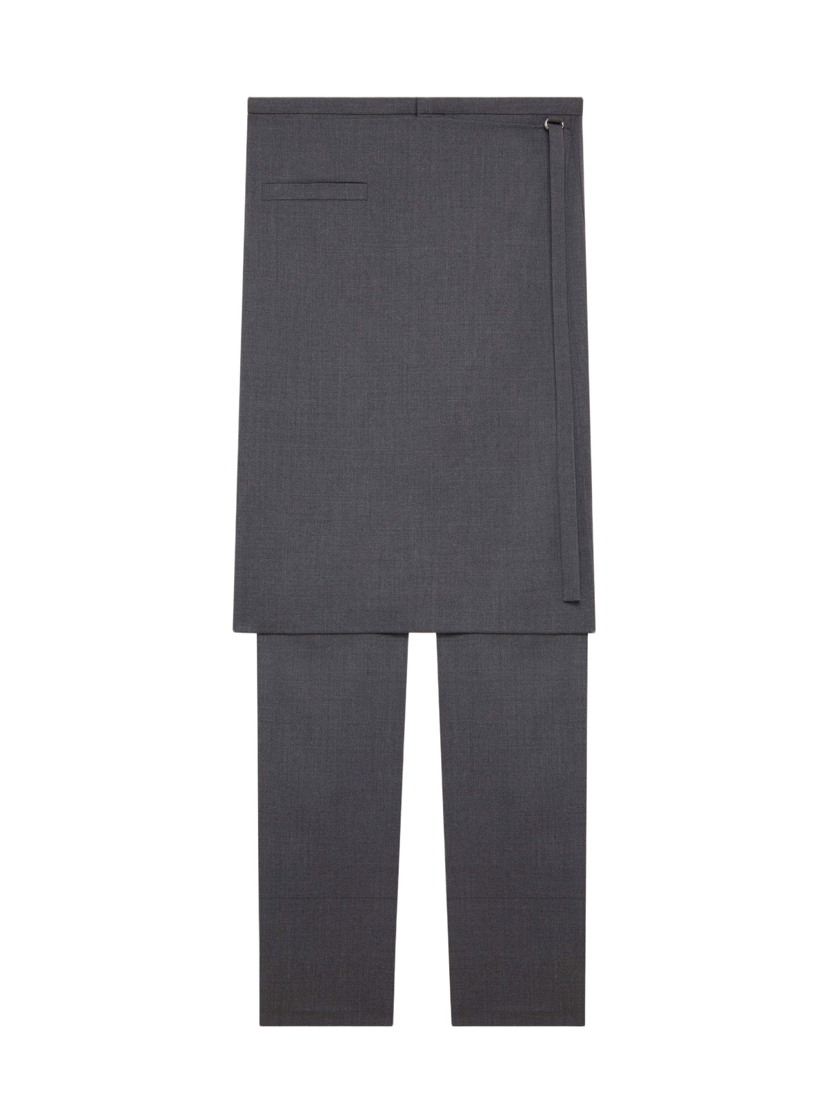 PRIX MARQUE : 190 / PANTALON TAILLEUR TUBE EN LAINE