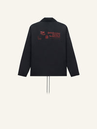 PRIX MARQUE : 150 / NYLON PRINTED COACH JACKET-S