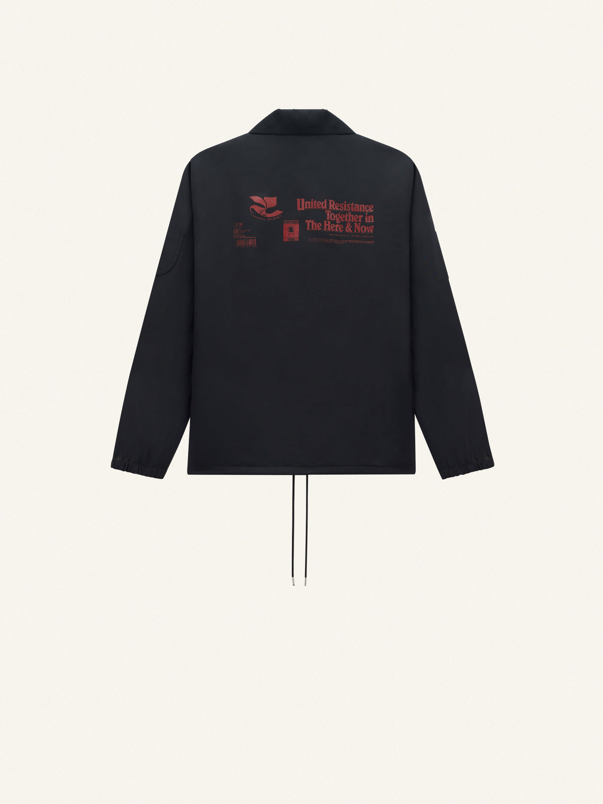 PRIX MARQUE : 150 / NYLON PRINTED COACH JACKET-S