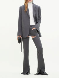 Veste Strap en laine - Steel Grey