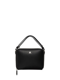 7pcs NEW / SAC CLOUD EN CUIR  - Black