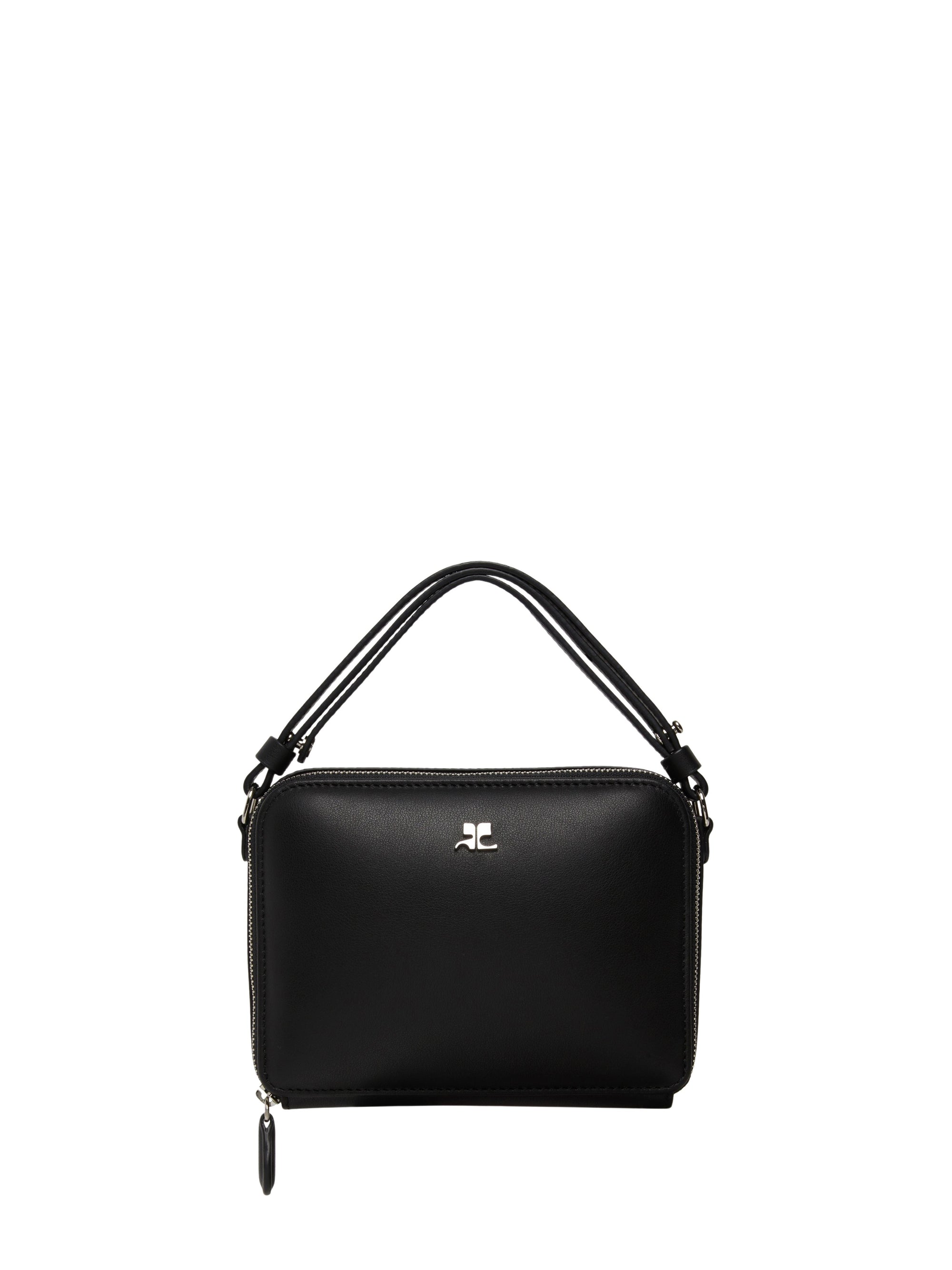 7pcs NEW / SAC CLOUD EN CUIR  - Black