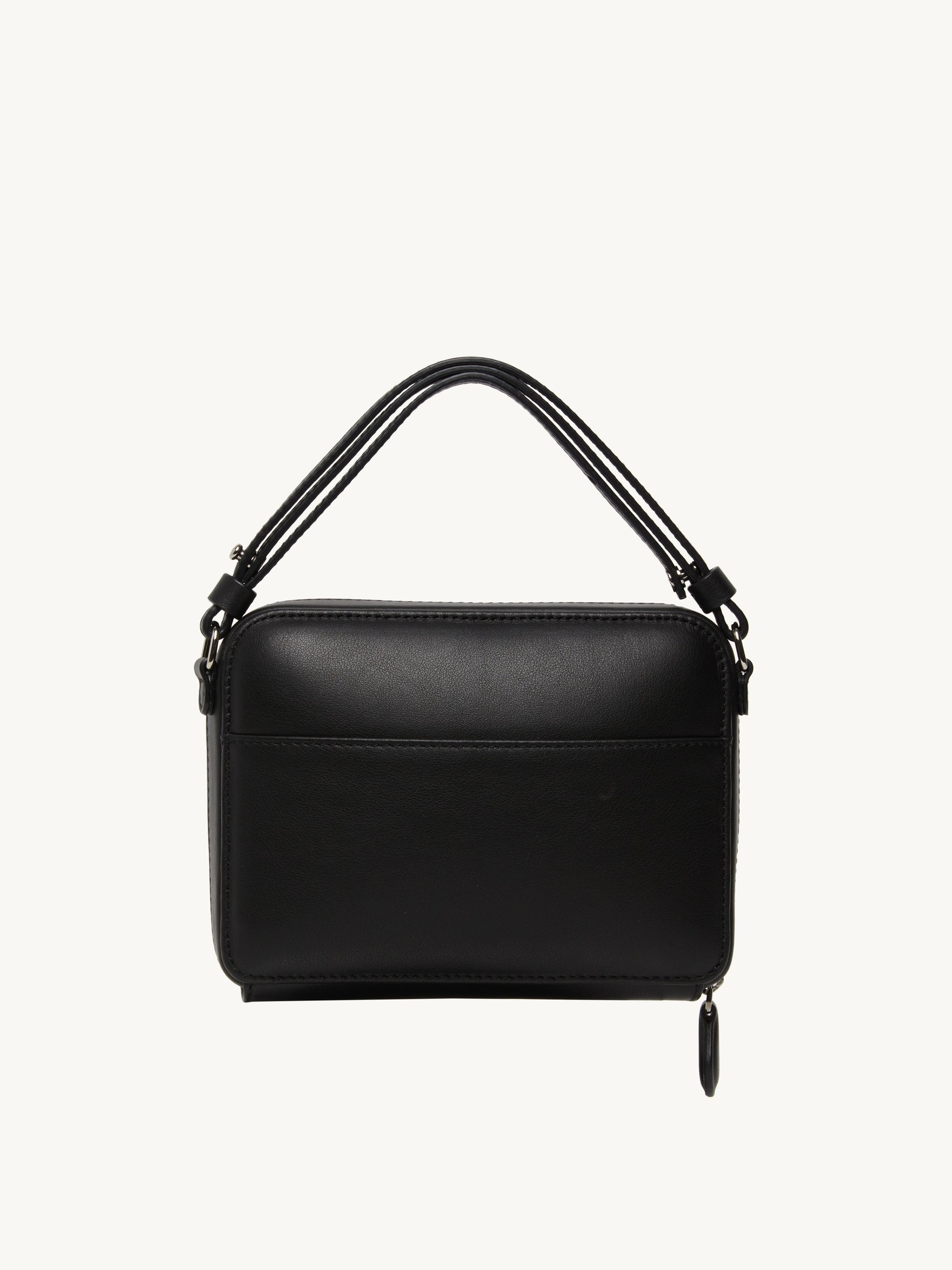7pcs NEW / SAC CLOUD EN CUIR  - Black