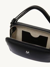 7pcs NEW / SAC CLOUD EN CUIR  - Black