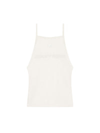 NECKLINE MESH PRINTED