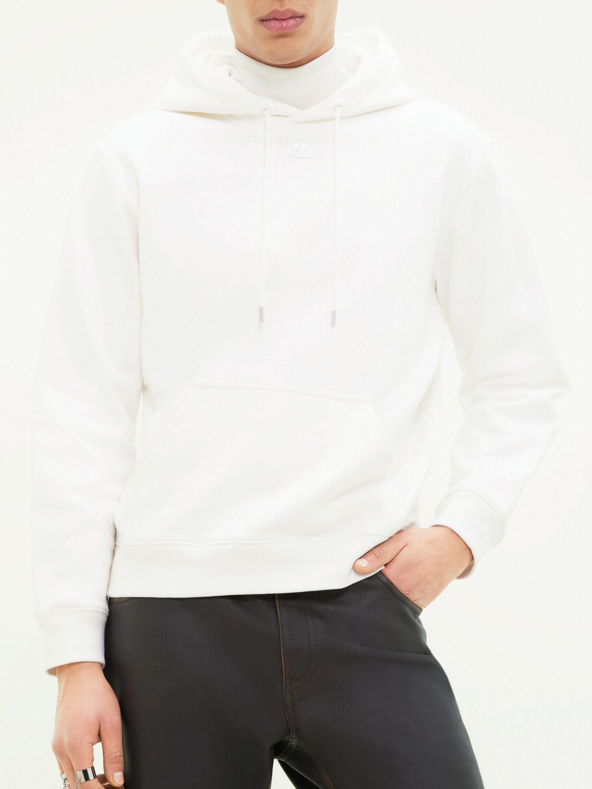 8pcs RELIQUAT 150€ / Hoodie polaire AC logo oversized - Heritage white
