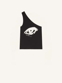 TOP ASYMETRICAL CONTRAST-L