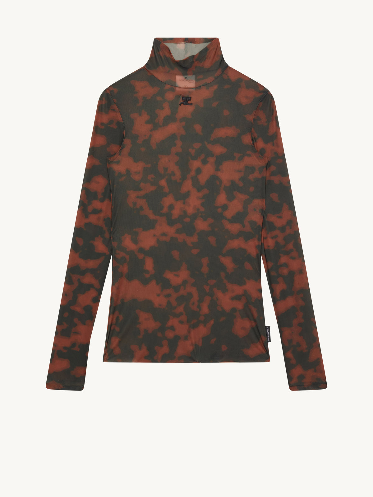 PRIX MARQUE : 90 / TORTOISE MOCKNECK SHEER