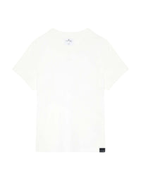 T-shirt AC logo droit à manches courtes - Heritage White