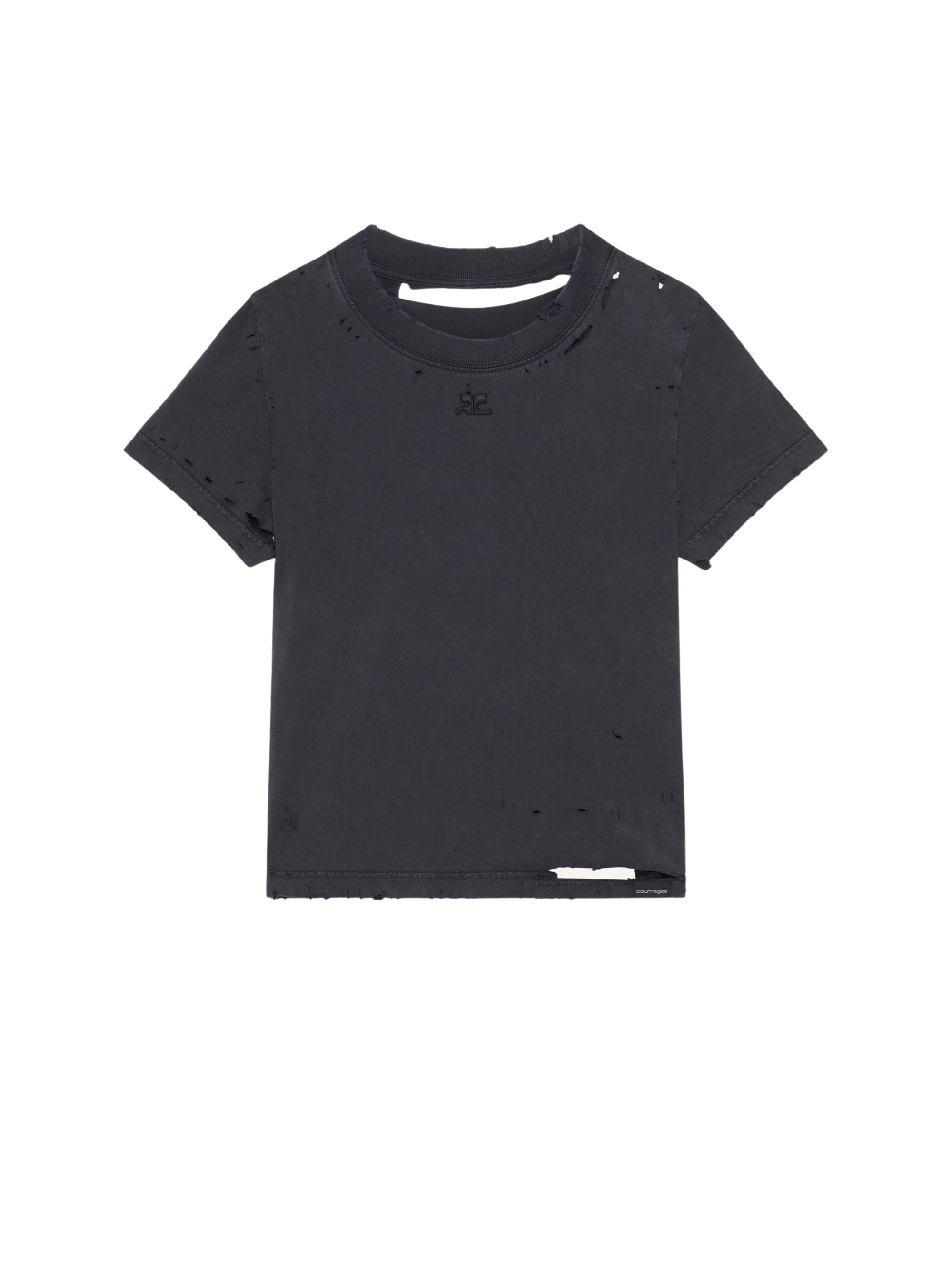 6pcs NEW / T-SHIRT USÉ  - Stonewashed grey
