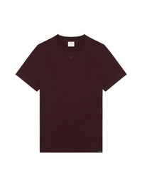 3pcs RELIQUAT 95€ / T-shirt droit AC logo straight - Burgundy