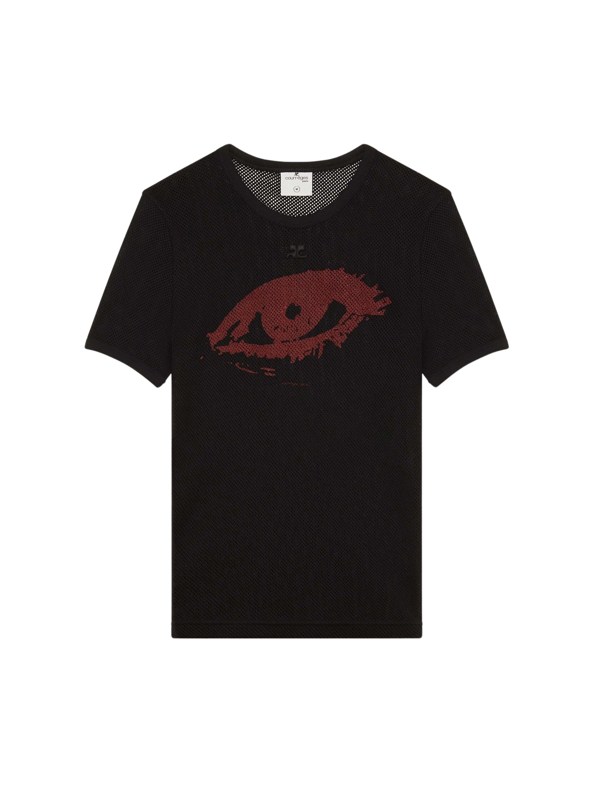 17pcs RELIQUAT 95€ / T-shirt contraste résistance mesh - Black