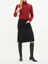 Sweatshirt court - Red