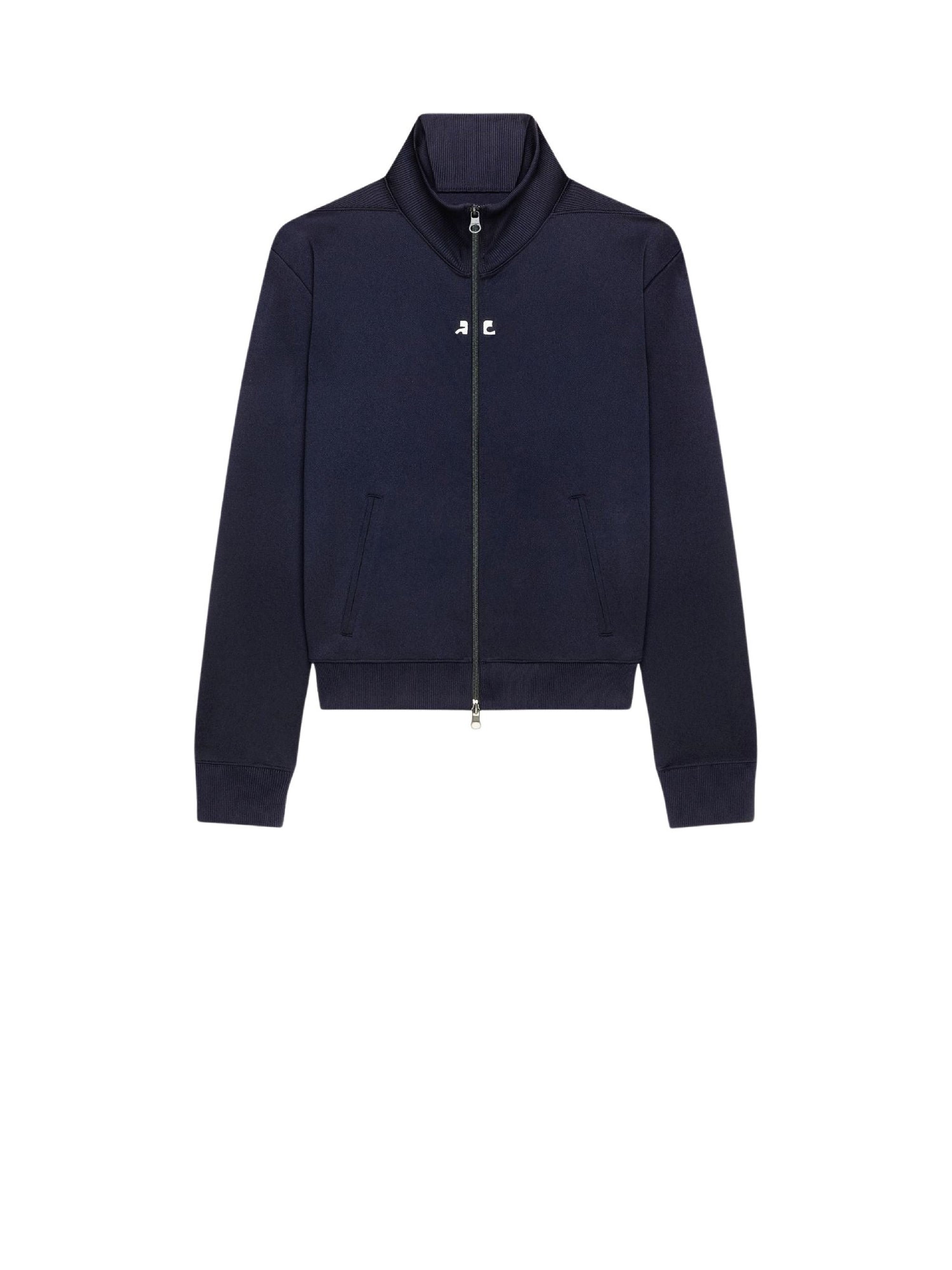 NAVY VESTE TRACKSUIT INTERLOCK