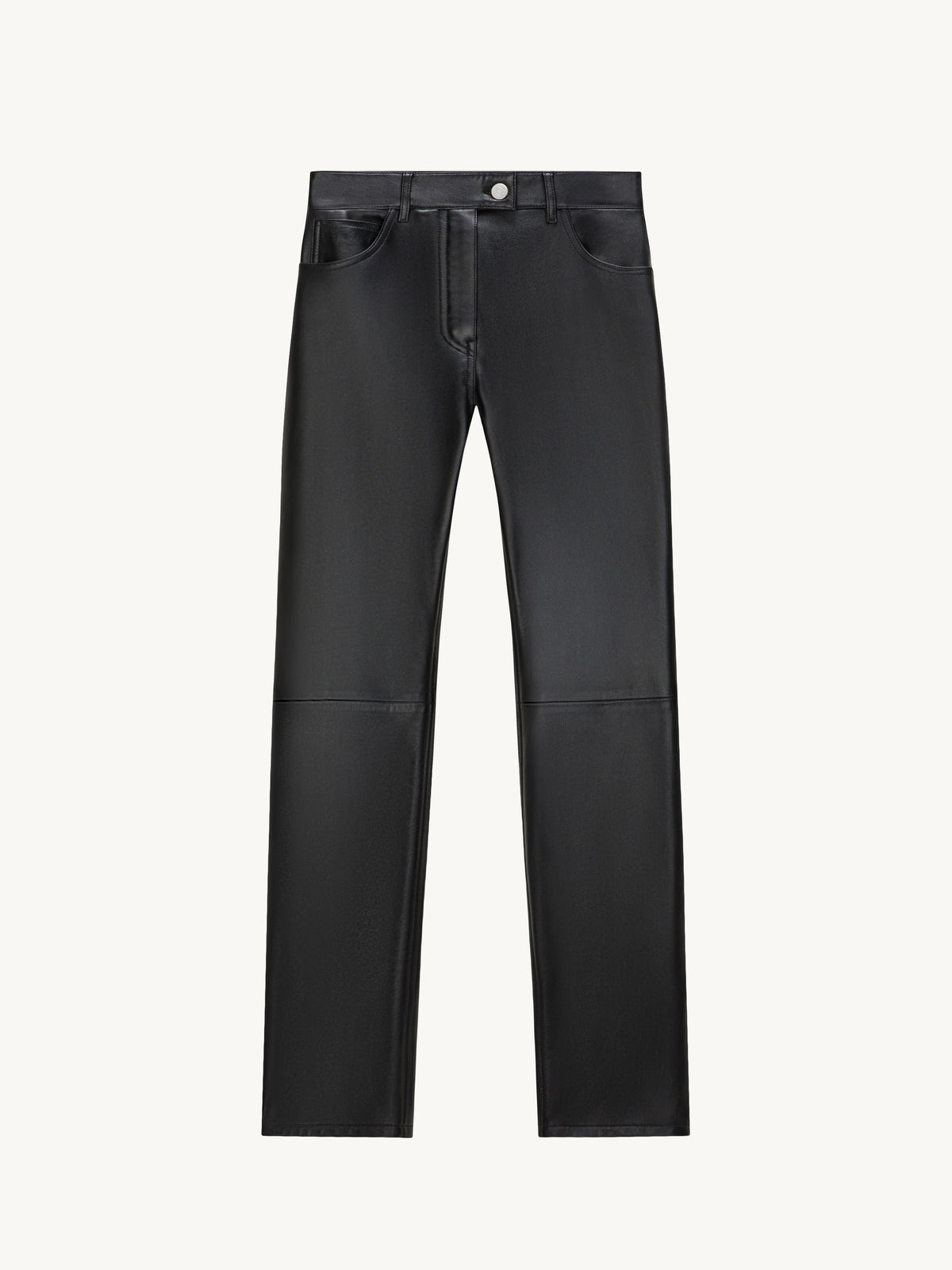 STRAIGHT PANTS 5-POCKET VINTAGE LEATHER-34