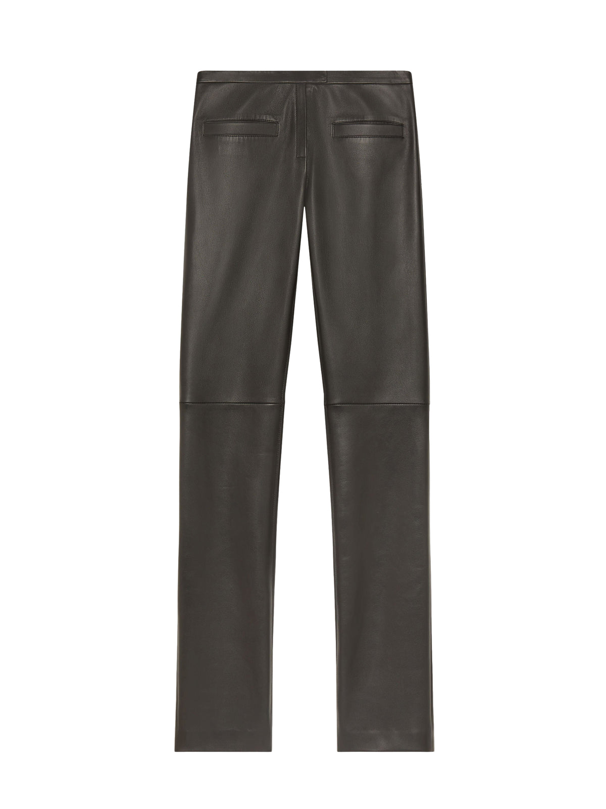 Vintage leather trouser suit - Black