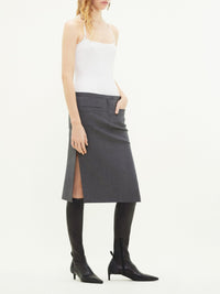 STRAP RIB KNIT