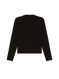1pcs NEW / CARDIGAN EN MAILLE  - Black