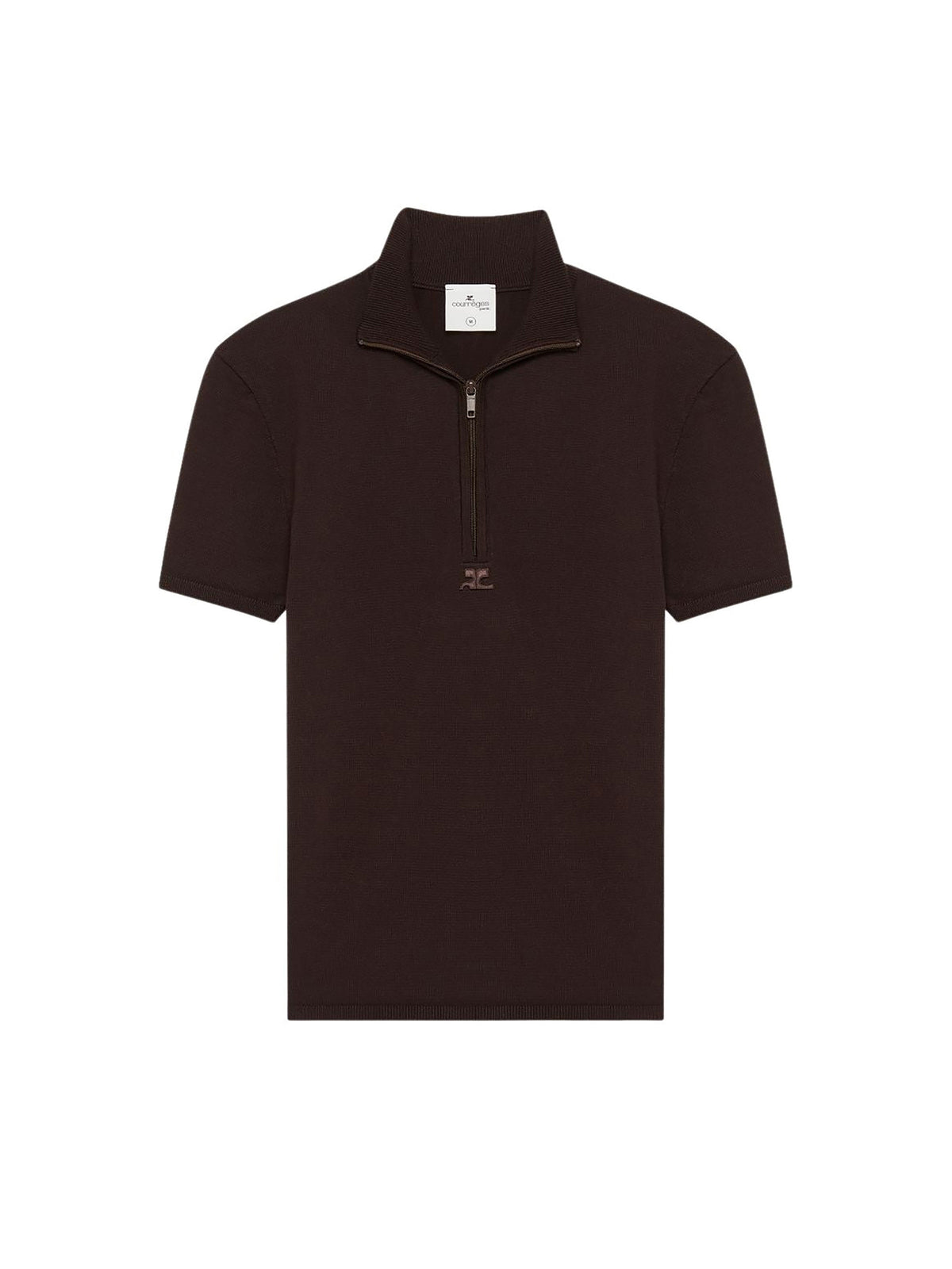 ZIPPED MOCKNECK