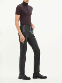 4pcs RELIQUAT 150€ / Pull col roulé zippé - Coffee