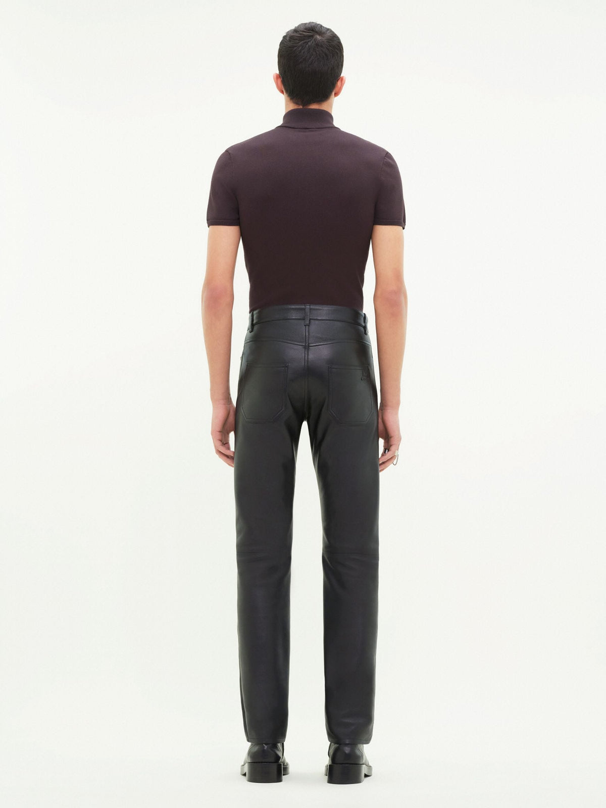 ZIPPED MOCKNECK