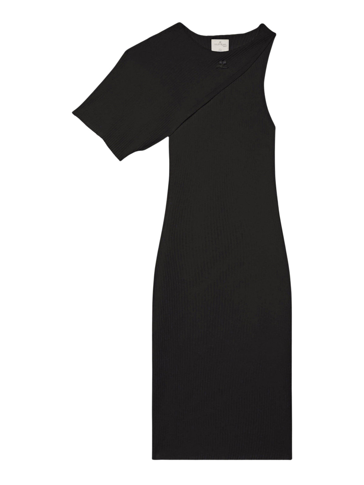 PRIX MARQUE : 120 / LONG ASYMETRICAL RIB KNIT