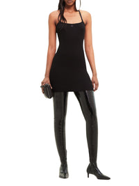 PRIX MARQUE : 120 / MINI DRESS STRAP RIB KNIT-L